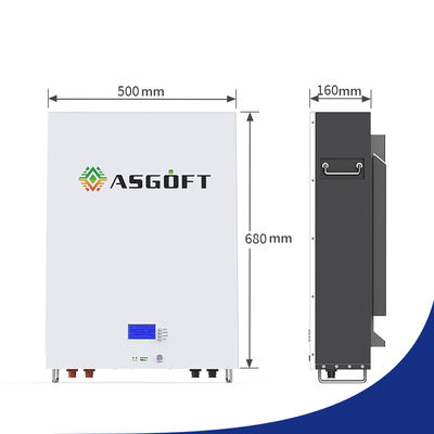 Trang chủ Hệ thống lưu trữ năng lượng Pin Lithium Ion 200ah 100ah 20kwh 10kwh 5kw Hạng A Pin Powerwall 48v Lifepo4