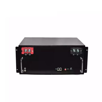 Bộ pin thông minh 51.2v 48V Lifepo4 Giá đỡ máy chủ được gắn 5kw 100ah