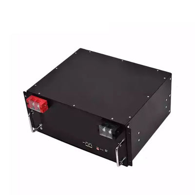 Bộ pin thông minh 51.2v 48V Lifepo4 Giá đỡ máy chủ được gắn 5kw 100ah