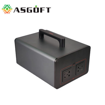 Pin ngoài trời 220V Trạm phát điện di động 1000w Máy ​​phát điện năng lượng mặt trời 12V 5A
