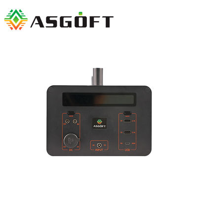 Pin ngoài trời 220V Trạm phát điện di động 1000w Máy ​​phát điện năng lượng mặt trời 12V 5A
