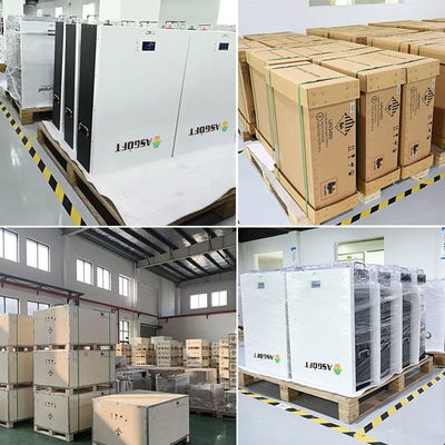 Tắt lưới Hệ thống lưu trữ pin trên tường năng lượng mặt trời RV Powerwall 100ah 5kw 48v