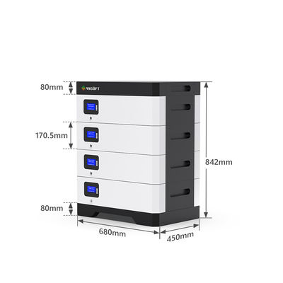 51,2V Lifepo4 10kwh 5Kwh 100Ah 200Ah 300Ah Pin lithium tắt lưới cho năng lượng ESS gia đình
