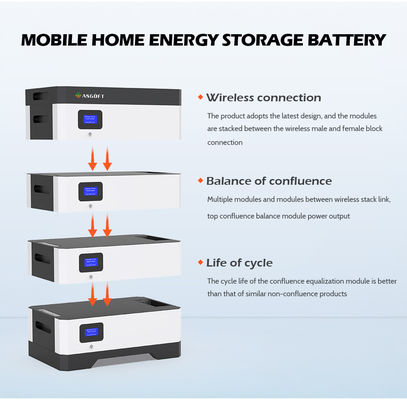 48V 5Kwh 10Kwh ngoài lưới Hệ thống pin lưu trữ năng lượng Lifepo4