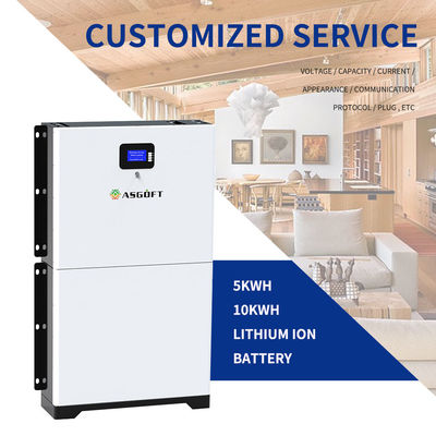 8000 Chu kỳ 280ah Pin năng lượng mặt trời có thể xếp chồng lên nhau 48v Lifepo4 Powerwall cho hộ gia đình