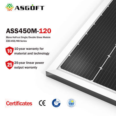 Tấm PV đơn tinh thể năng lượng mặt trời linh hoạt Mono Half Cell 100watt 150 Watts 500w cho hệ thống lưu trữ năng lượng gia đình