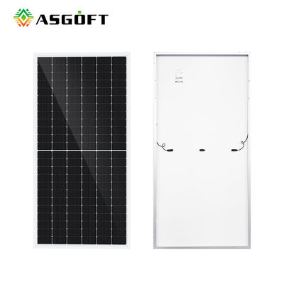 Pin mặt trời đơn tinh thể quang điện có thể tái tạo Tấm pin đơn PV 500watt 460w 540watt