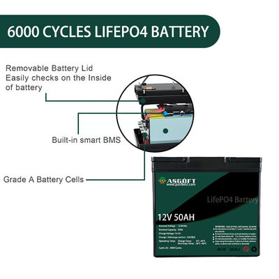 Pin Lithium Ion Lifepo4 50ah 12V 50Ah 10kwh cho xe máy