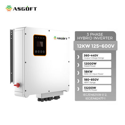 Solar Off Grid AC Hybrid On Grid Biến tần 12KW 10kw 3 pha
