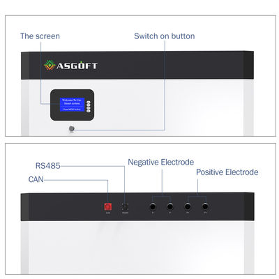 Trang chủ Pin năng lượng mặt trời LFP LiFePO4 Powerwall 48V 100Ah 200Ah 5Kwh 10Kwh 20Kwh