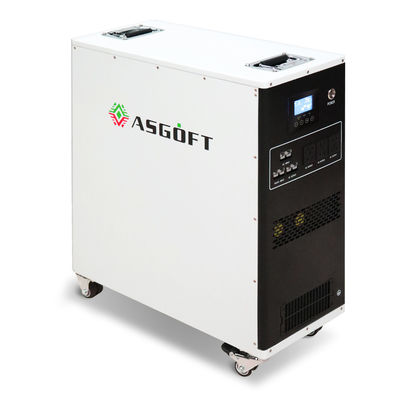 Bộ lưu trữ pin di động tất cả trong một với pin MPPT dung lượng 220Ah, điện áp 25,6V có bánh xe và tay cầm có thể khóa