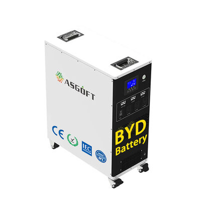 Bộ pin BESS Portable 6Kwh lifepo4 Đầu ra biến tần 3KW Thế hệ di động