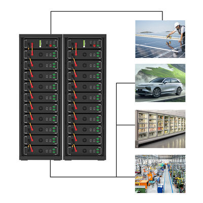 Năng lượng cao 15kwh-750kwh Lithium Iron Battery Pack Lifepo4 51.2v 100Ah Rack Mounted Battery Lithium Ion