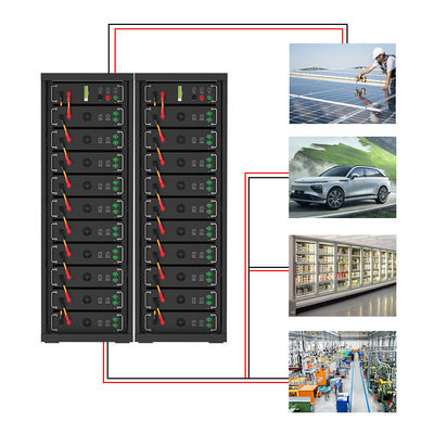Phương pháp rack điện áp cao Lifepo4 Pin 15kwh 20kwh 30kw 50kw 100kw Hệ thống năng lượng công nghiệp