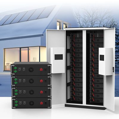 100kwh pin lưu trữ năng lượng mặt trời thương mại 200KWH Lifepo4 Hệ thống năng lượng pin biến tần lai