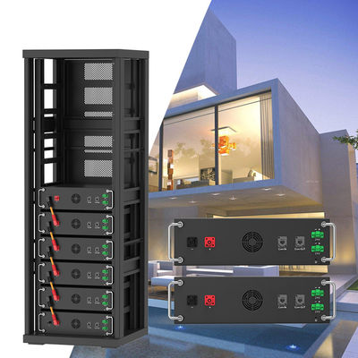 Năng lượng cao 15kwh-750kwh Lithium Iron Battery Pack Lifepo4 51.2v 100Ah Rack Mounted Battery Lithium Ion