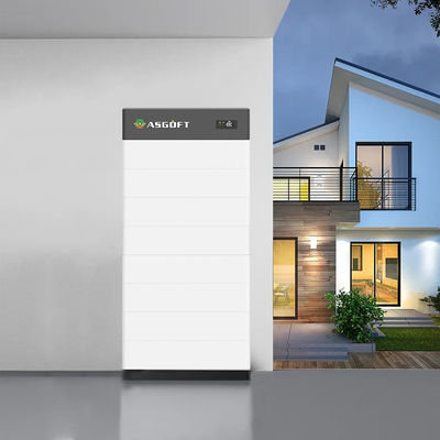 Hệ thống lưu trữ năng lượng gia đình điện áp cao 15kwh-40kwh pin lithium ion 100Ah pin mặt trời chồng lên nhau