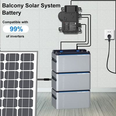 Photovoltaic Panel 800W Balcony Solar Systems, Nhà máy điện Balcony với Micro Inverter