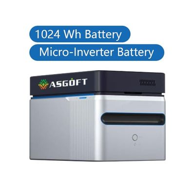 Plug và chơi 800w ban công hệ thống mặt trời với pin và Inverter tấm pin mặt trời