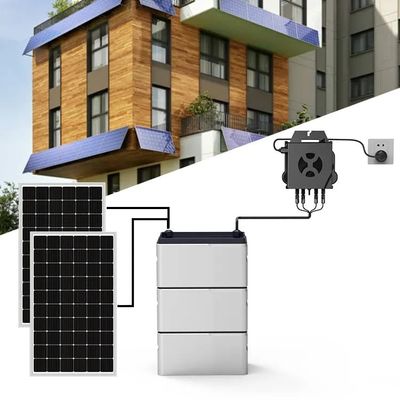 Đức kho Micro Inverter 800w Balkonkraftwerk Trên lưới Hệ thống mặt trời cho ban công