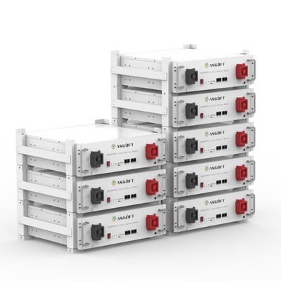 Vỏ kim loại 51.2 V 100ah LiFePO4 pin Lithium pin xếp chồng