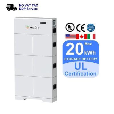 Bộ pin cao áp LiFePO4 20kwh Lưu trữ năng lượng Pin ion lithium