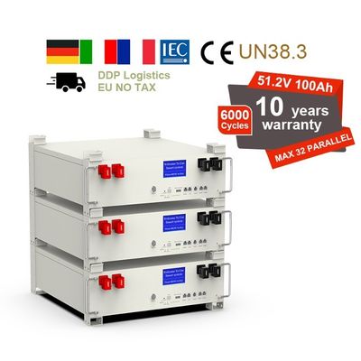 48V 5kWh 100Ah LiFePO4 Pack pin Lithium Ion tích trữ năng lượng
