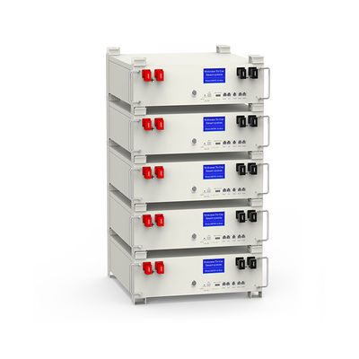 51.2V 100Ah DC Hệ thống lưu trữ năng lượng nhà xếp chồng rack gắn pin LiFePO4
