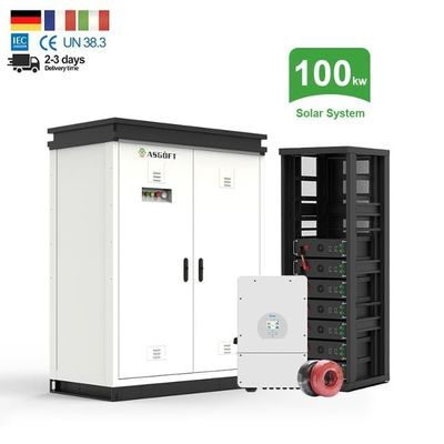 50kw 100kwh Lithium pin ESS tích hợp điện mặt trời Cabinet năng lượng lưu trữ